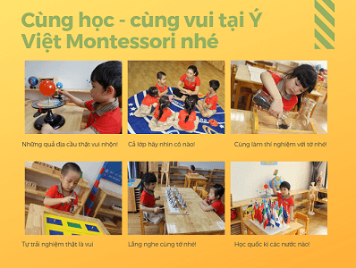 Chương trình học tại Ý Việt Montessori có gì khác?