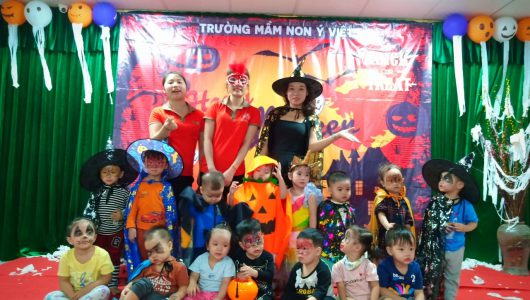 Halloween đầy ấn tượng tại Ý Việt Montessori